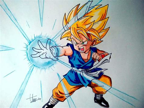 dibujos de dragon ball gt|dragon ball z dibujos faciles.